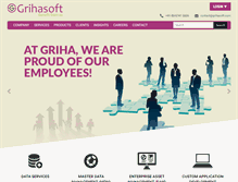 Tablet Screenshot of grihasoft.com